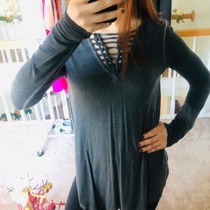 American Eagle Soft and Sexy Long Sleeve Top